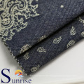 Cotton Spandex Jacquard Denim (SRSCSP 1768A)